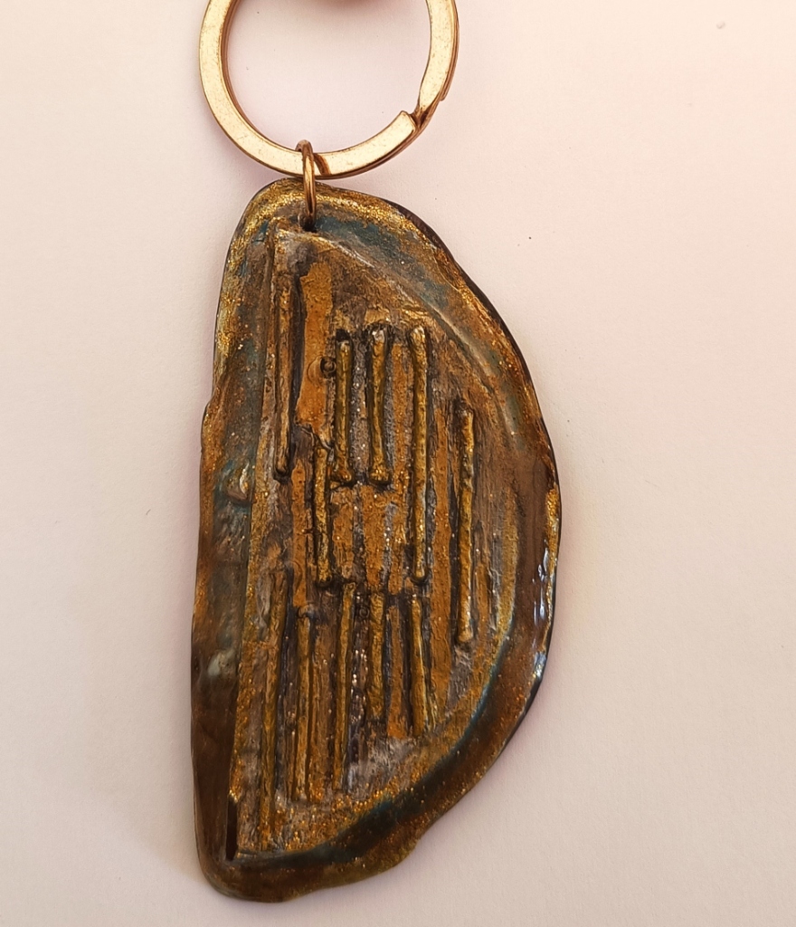 Χειροποίητο Bag Charm "Celestial Moon" (One of a Kind) - 1