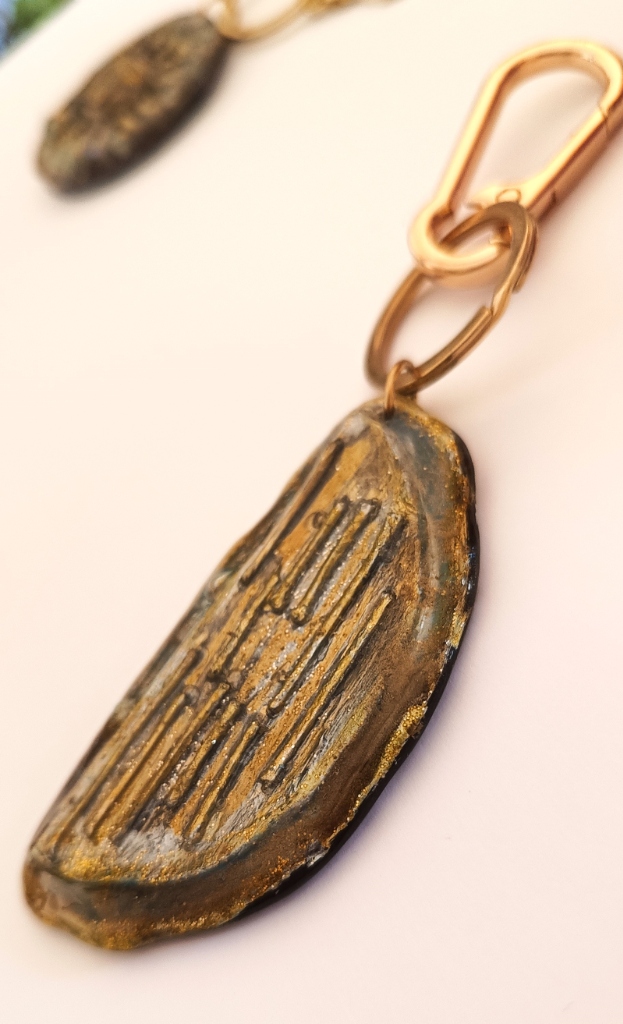 Χειροποίητο Bag Charm "Celestial Moon" (One of a Kind) - 3