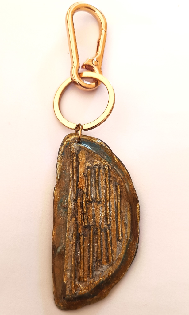 Χειροποίητο Bag Charm "Celestial Moon" (One of a Kind) - 4