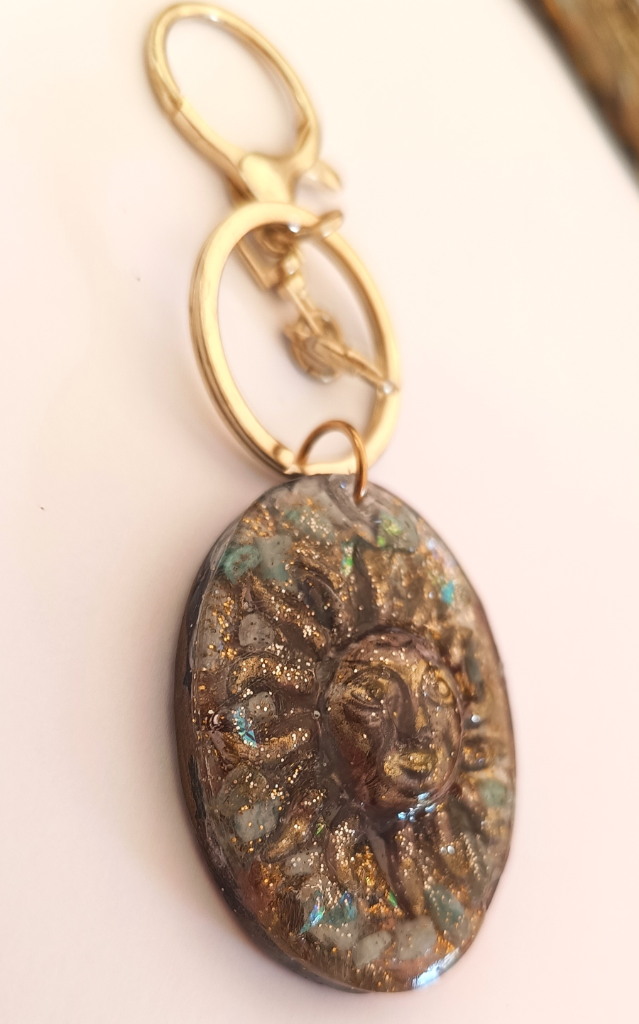 Χειροποίητο Bag Charm "Celestial Sun" (One of a Kind) - 1