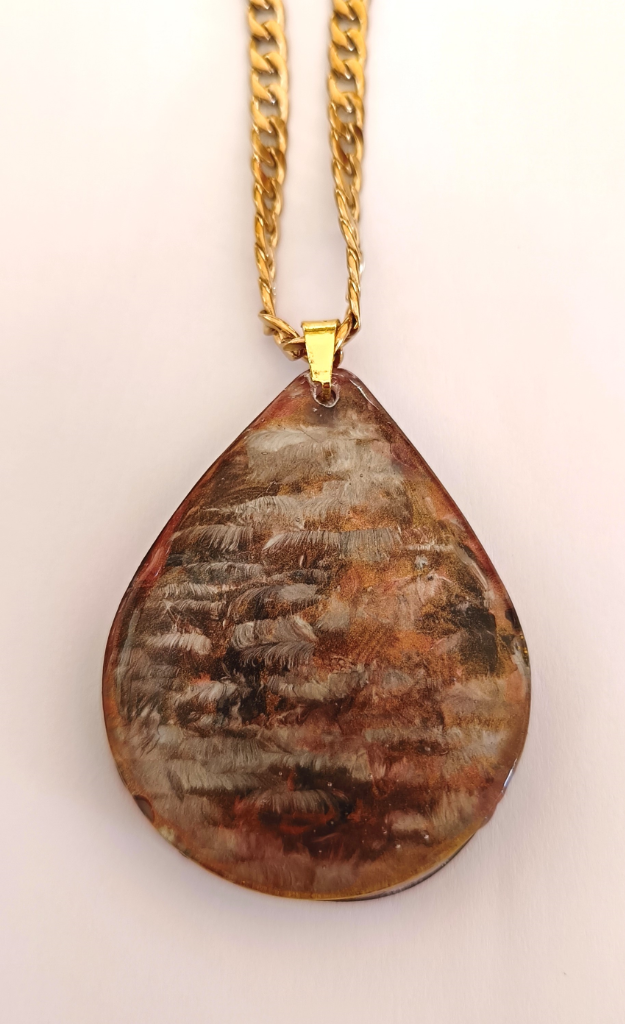 Χειροποίητο Μενταγιόν "Golden Tree of Life" (One of a Kind)
