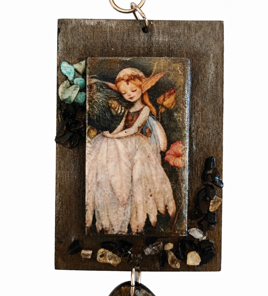 Χειροποίητο Bag Charm "Νεραϊδένιο Όνειρο" (One of a Kind)