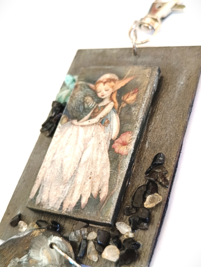 Χειροποίητο Bag Charm "Νεραϊδένιο Όνειρο" (One of a Kind)