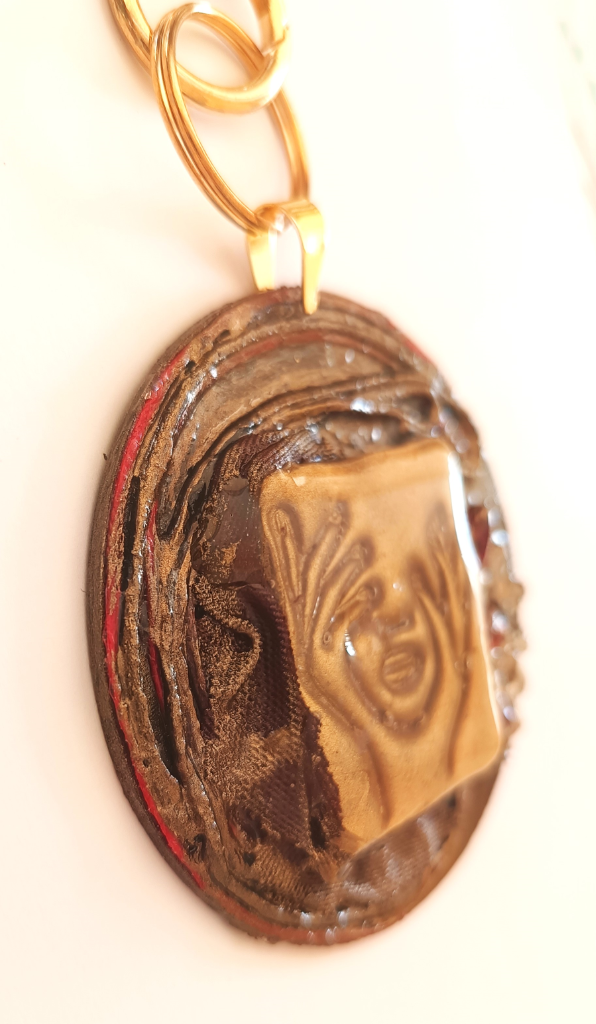 Χειροποίητο Bag Charm "Whispering Hands" (One of a Kind) - 3