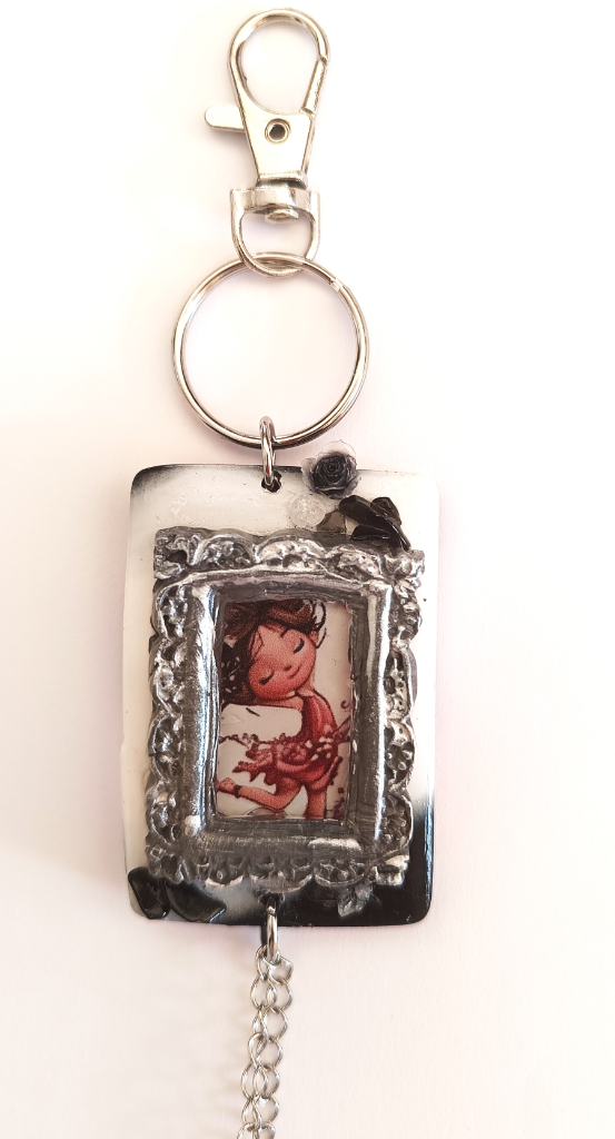 Χειροποίητο Bag Charm "The Little Dreamer" (One of a Kind) - 4