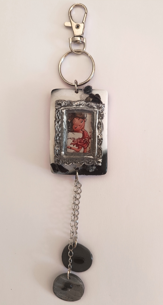 Χειροποίητο Bag Charm "The Little Dreamer" (One of a Kind) - 5