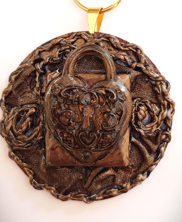 Χειροποίητο Bag Charm "The Keeper of Secrets" (One of a Kind) - 1