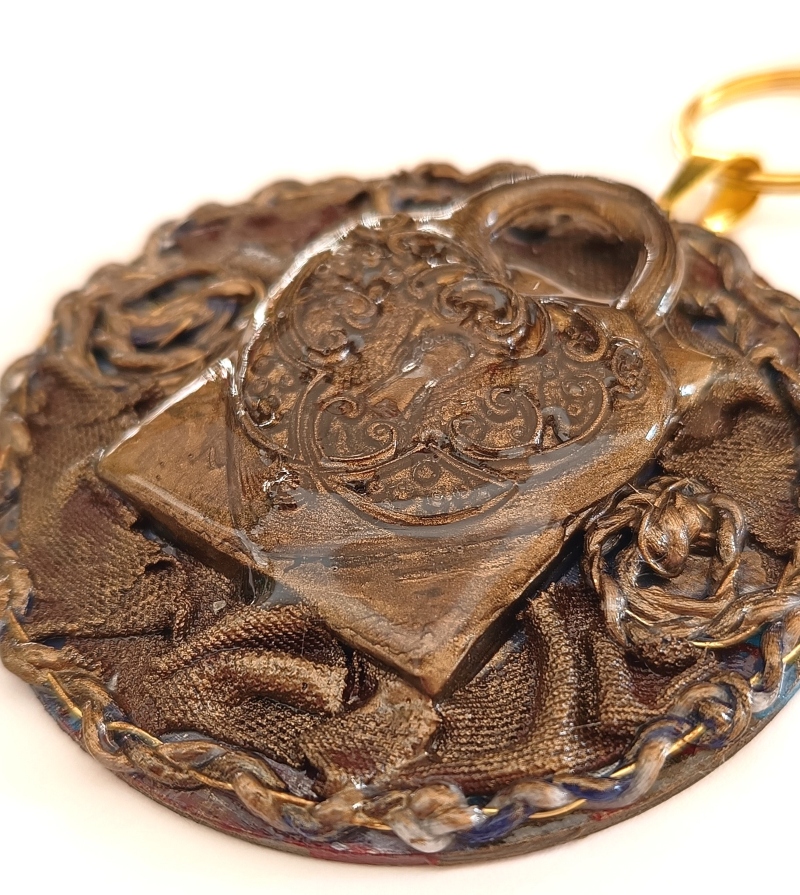 Χειροποίητο Bag Charm "The Keeper of Secrets" (One of a Kind) - 3
