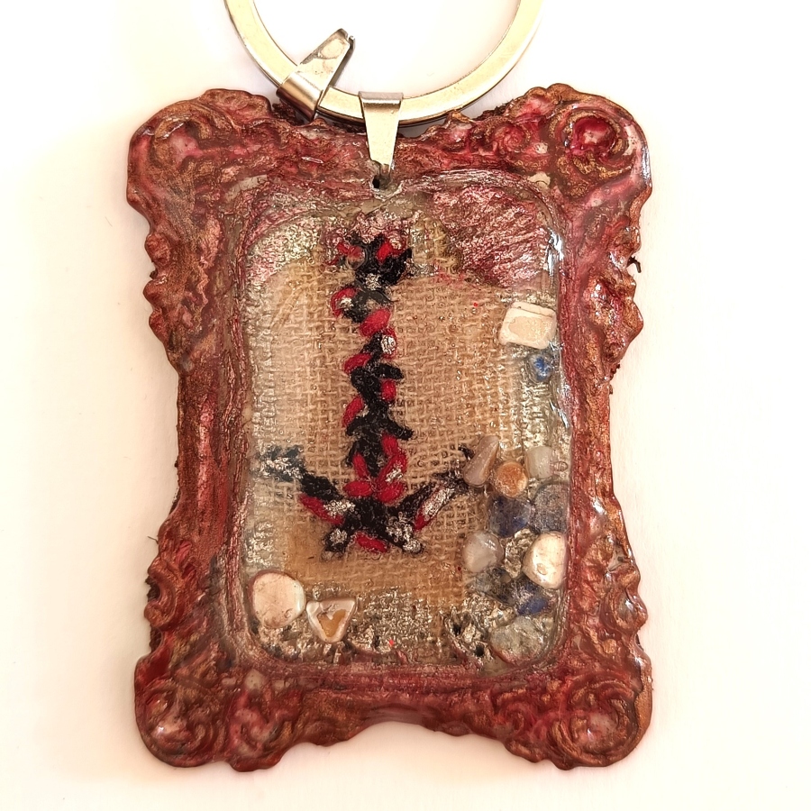 Χειροποίητο Μενταγιόν / Bag Charm "Ocean Relic" (One of a Kind) - 1