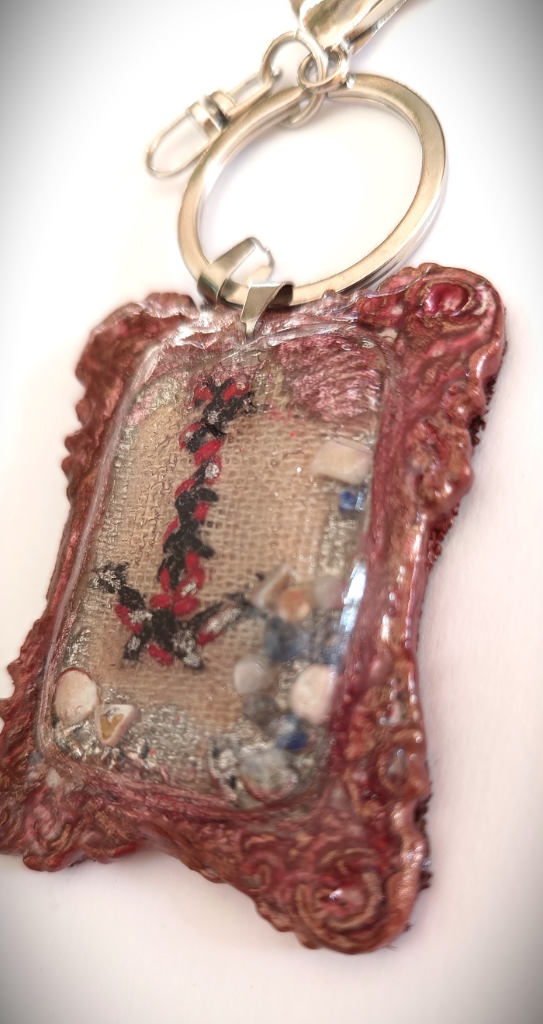 Χειροποίητο Μενταγιόν / Bag Charm "Ocean Relic" (One of a Kind) - 2