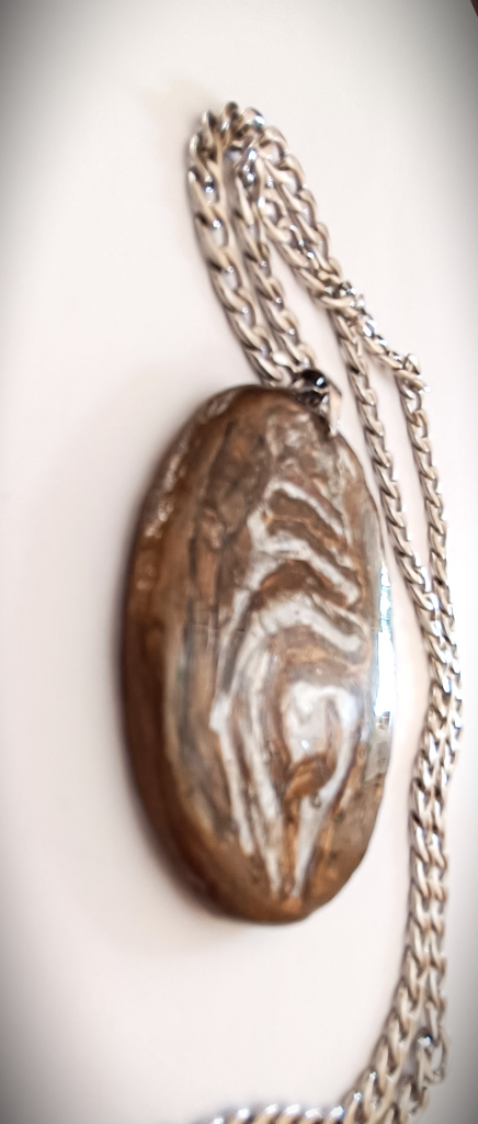 Χειροποίητο Μενταγιόν "Sea Worn Shell" (One of a Kind)