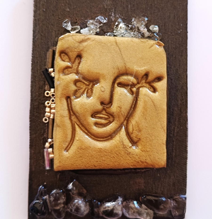 Χειροποίητο Bag Charm "Chrysea" (One of a Kind)